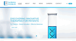 Desktop Screenshot of huamedicine.com